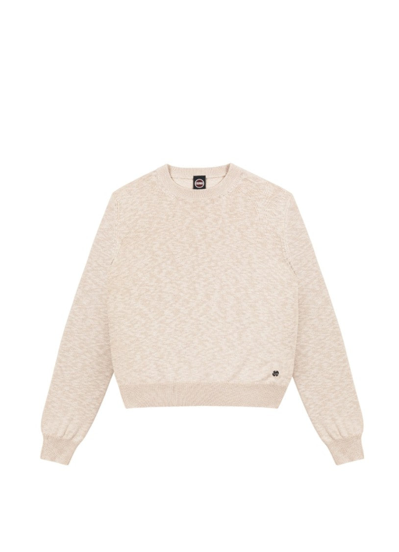 Colmar Textured Knit Sweater With Crew Neckline And Relaxed Fit