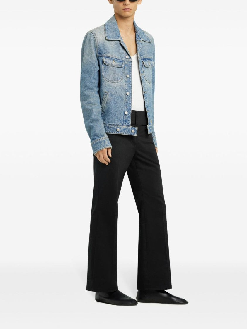 Courrèges Classic Blue Denim Jacket