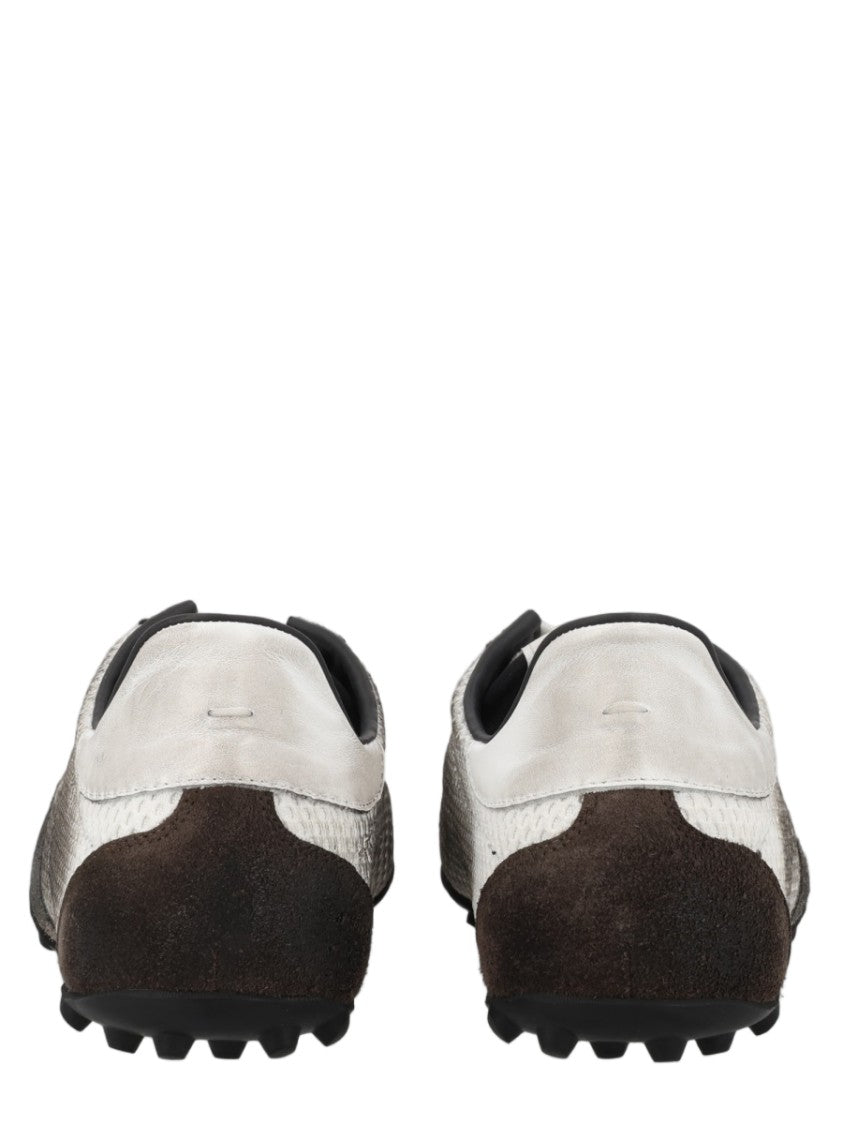 Maison Margiela White Sprinters Low Top Polyester Sneakers