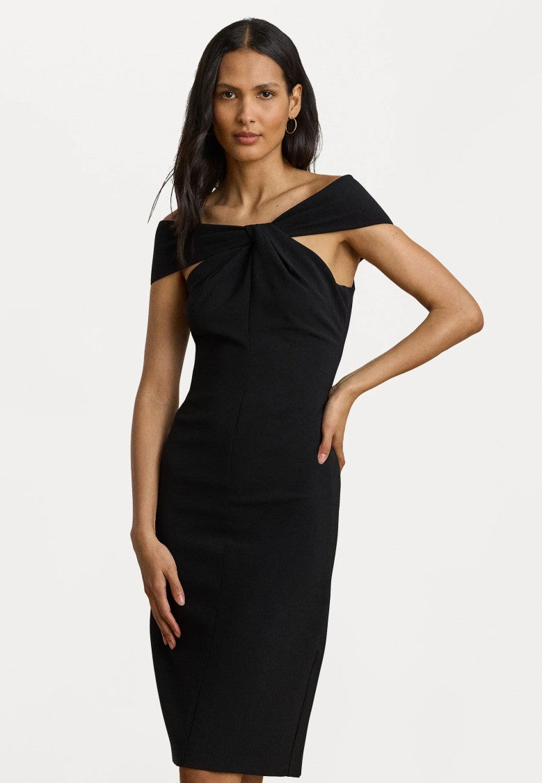 Lauren Ralph Lauren Black Takota Short Recycled Cocktail Dress