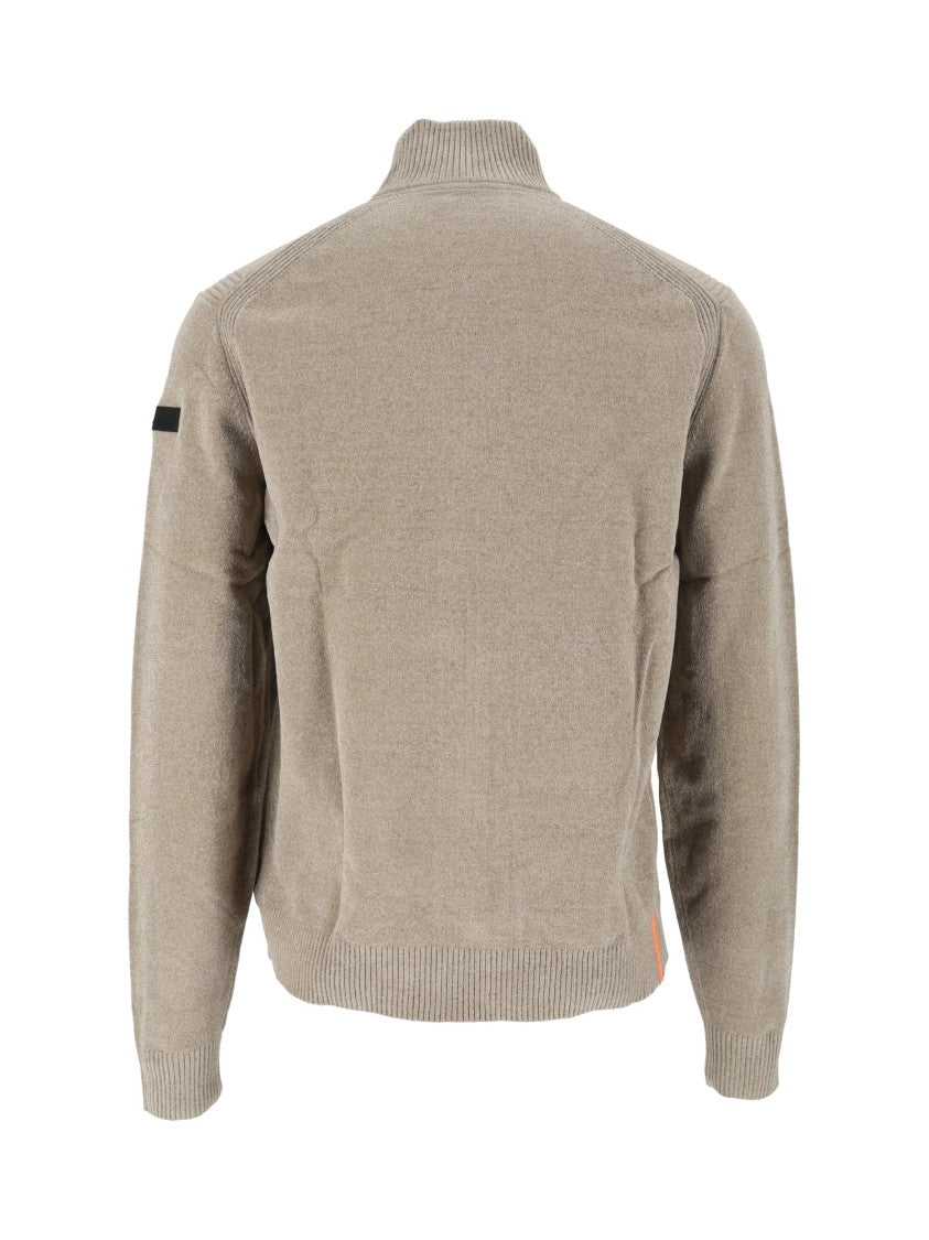 Rrd Plush Velvet Full-Zip Knit Sweater