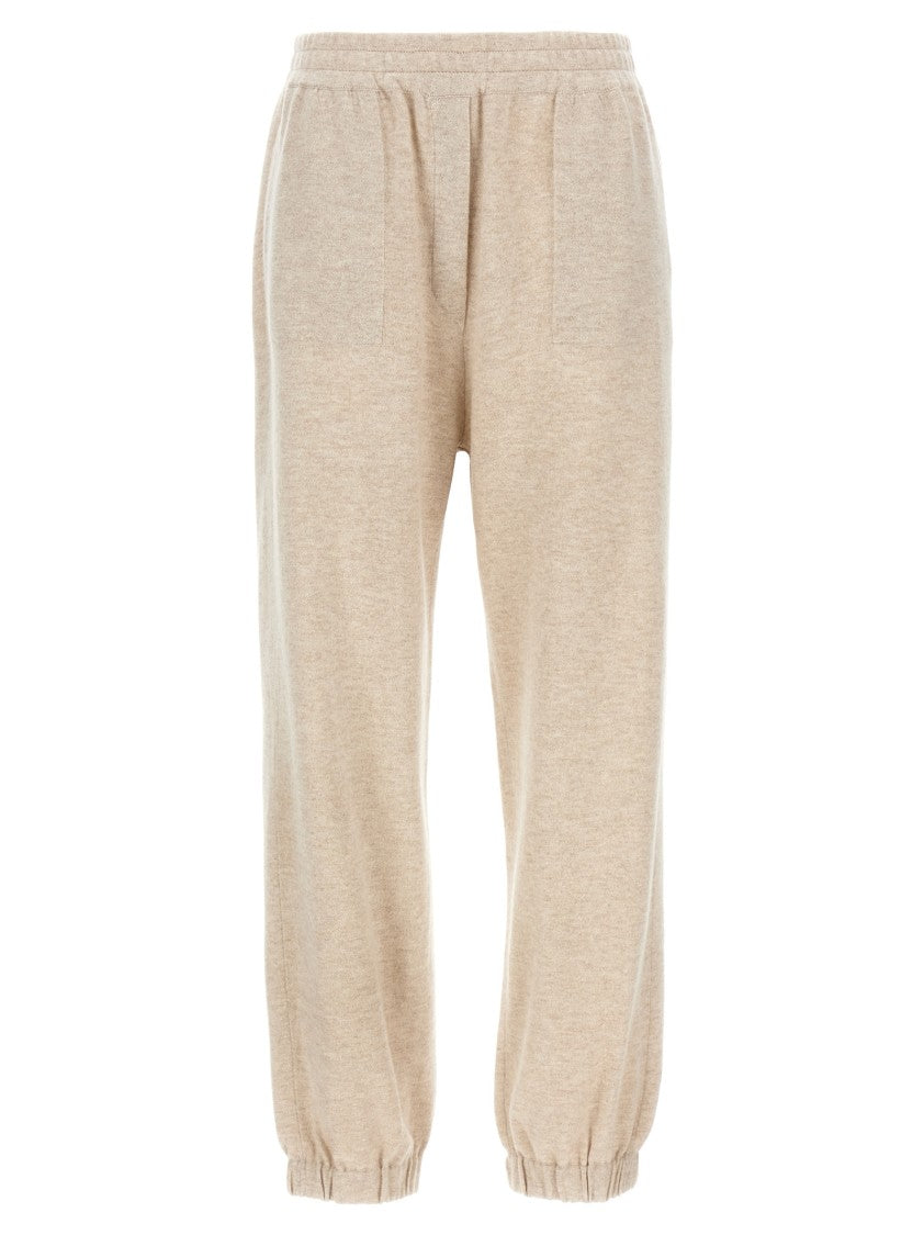 Brunello Cucinelli High Waist Cashmere Joggers