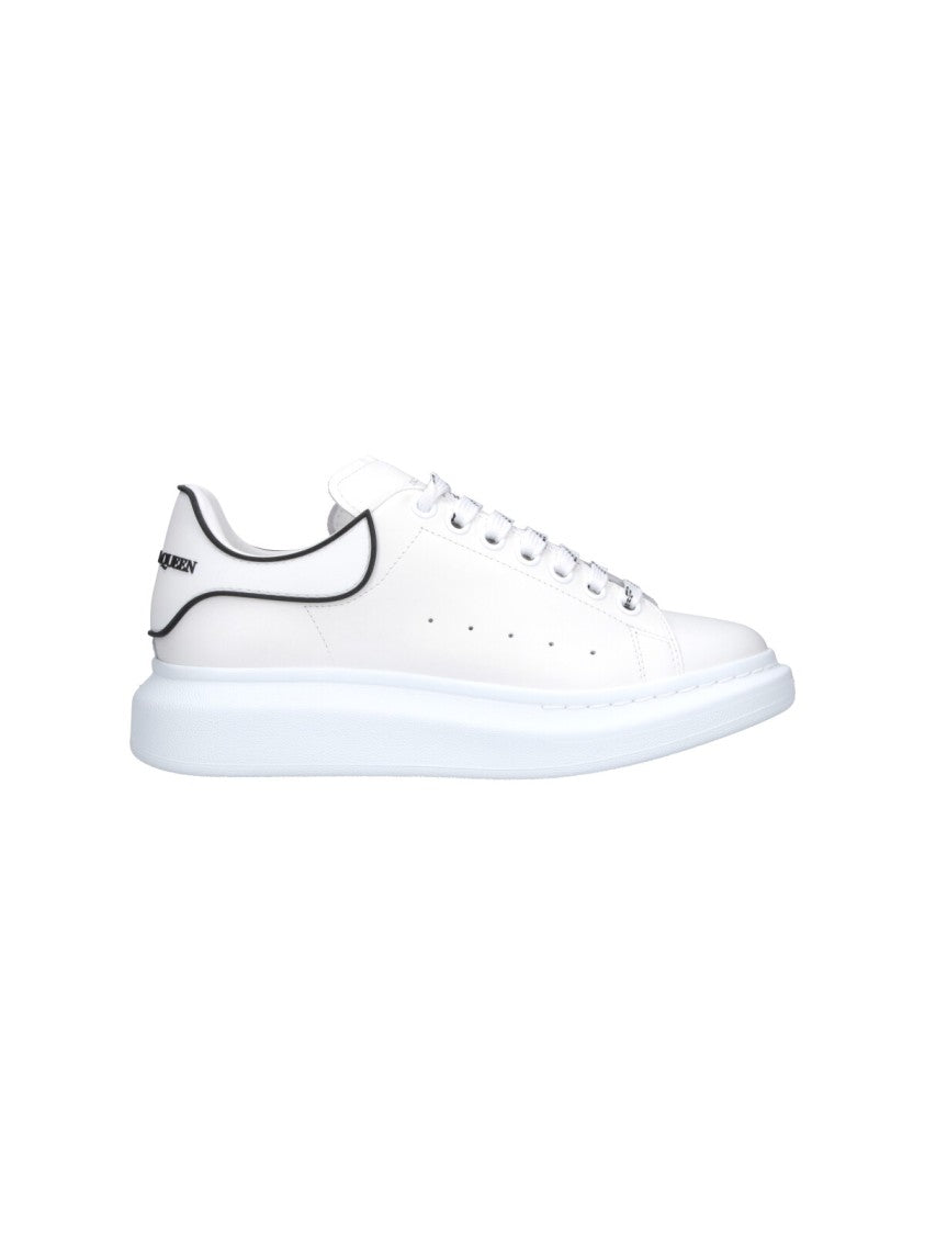 Alexander Mcqueen Chunky Sole Sneakers With Smooth White Upper