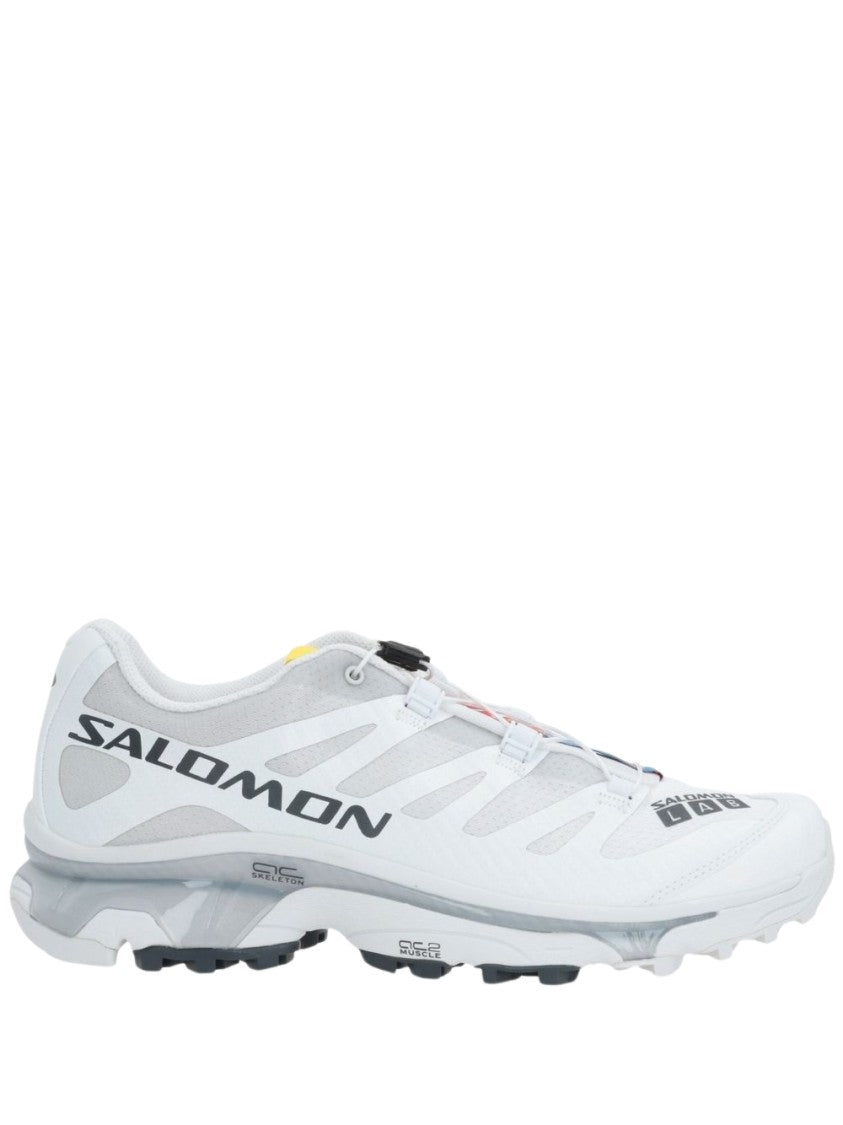 Salomon White And Grey Xt4 Sneakers