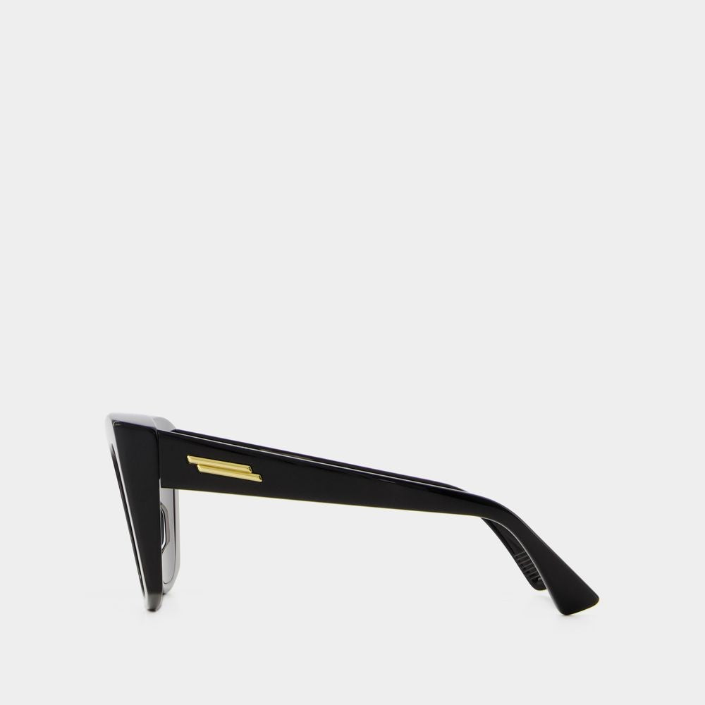 Bottega Veneta Sunglasses - Black/Grey