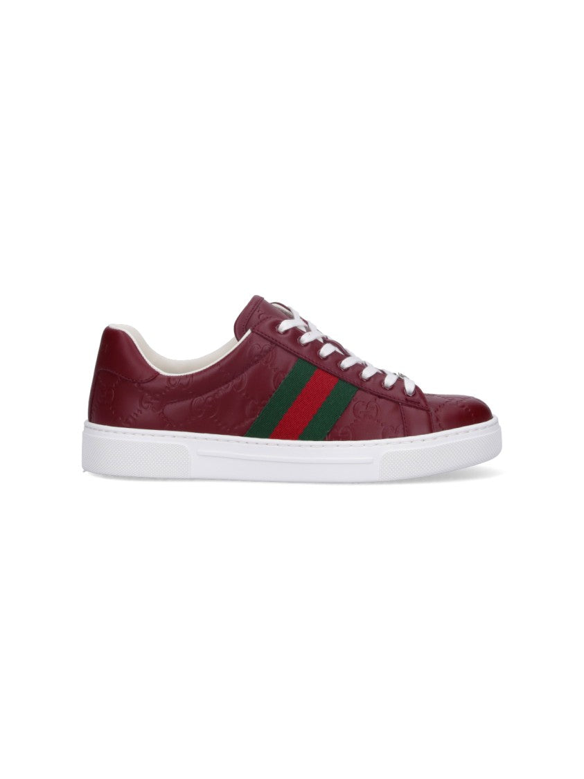 Gucci Ace' Sneakers – Red