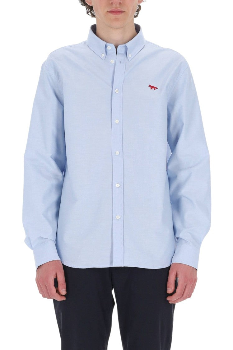 Maison Kitsuné Red Fox Oxford Button-Down Shirt