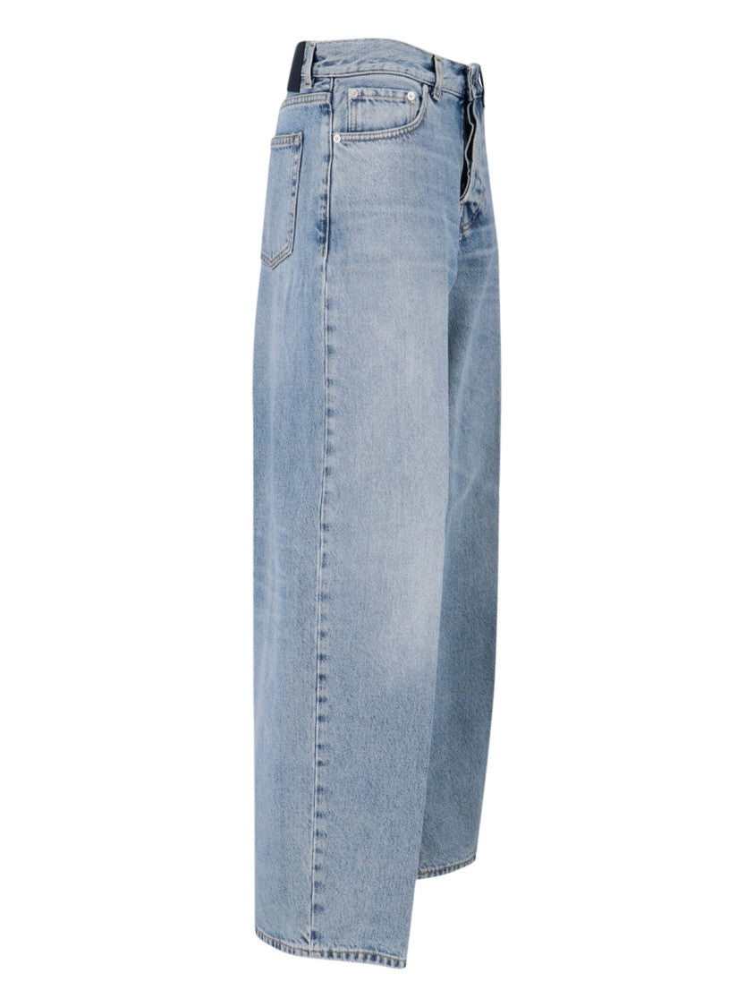 Haikure Wide Jeans – Light Blue
