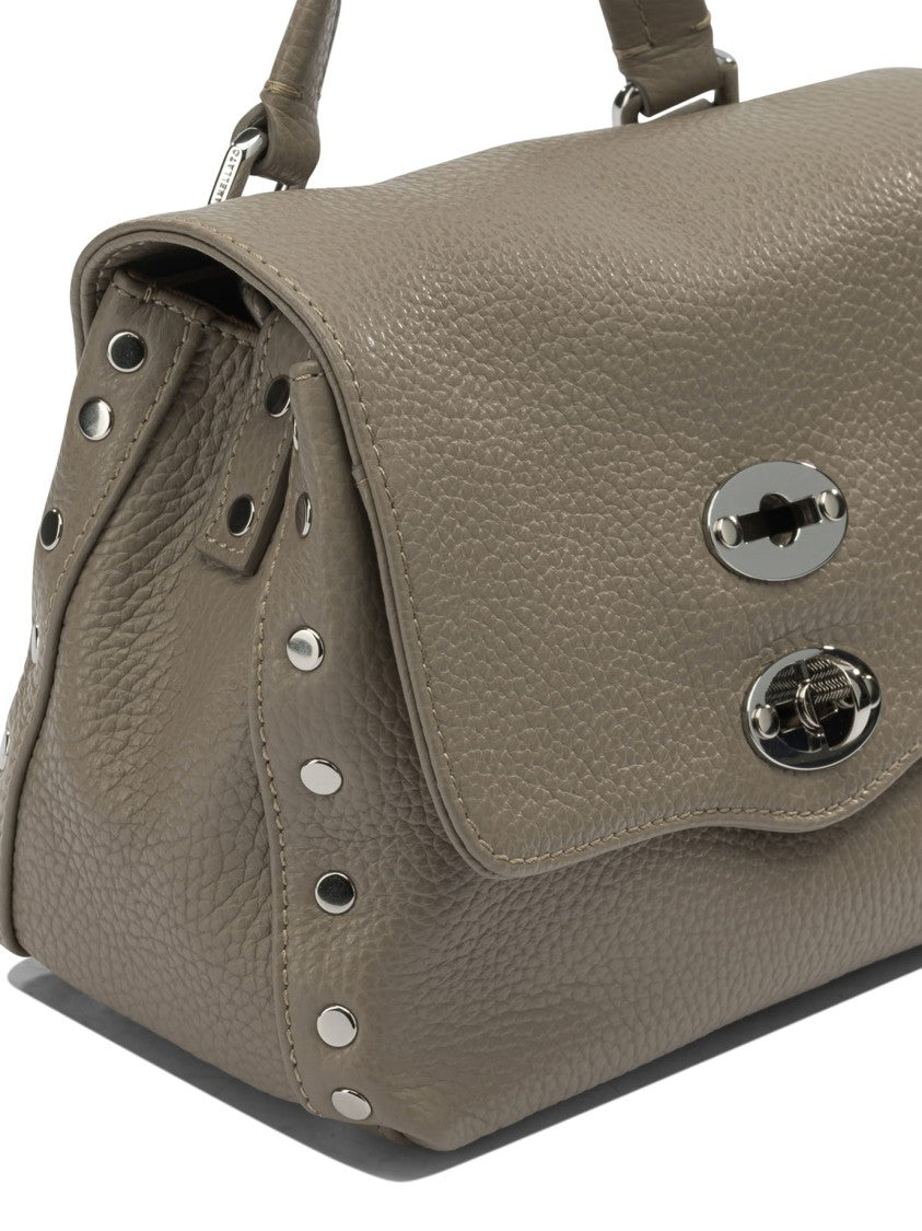 Zanellato Textured Leather Shoulder Bag