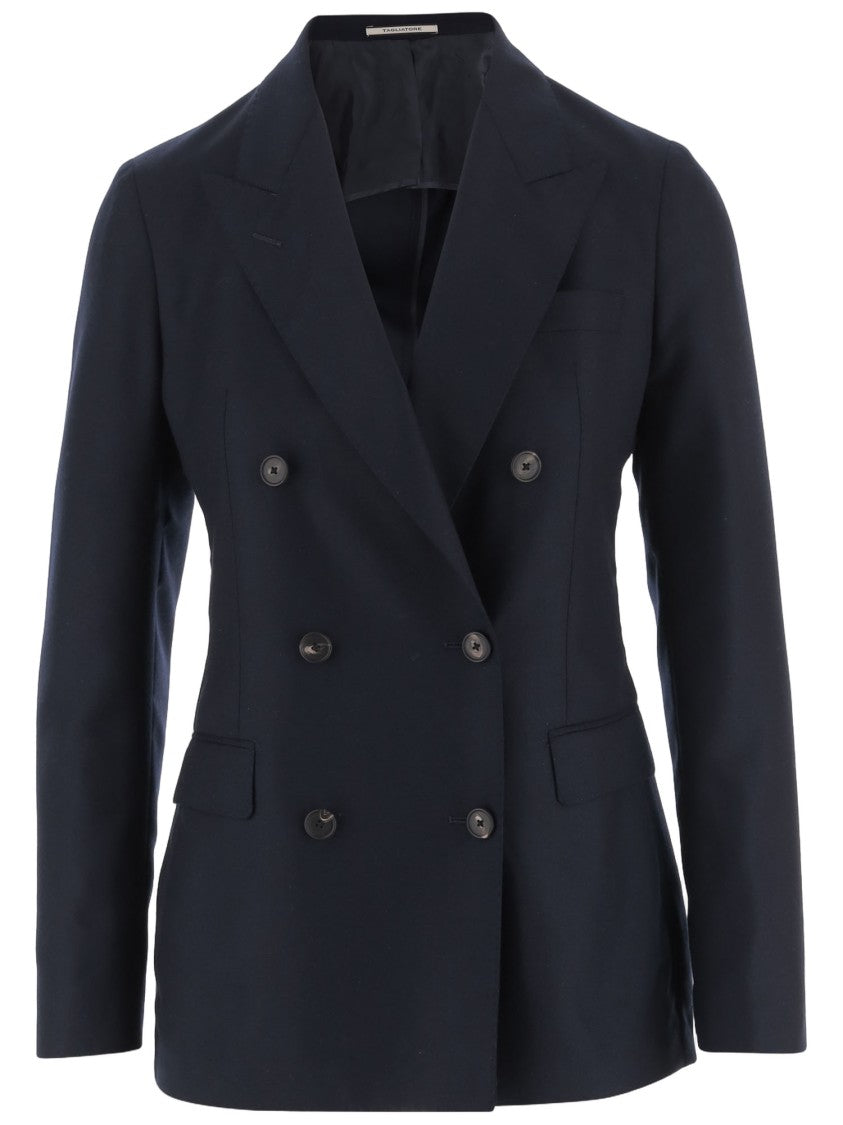 Tagliatore Double-Breasted Cashmere Jacket