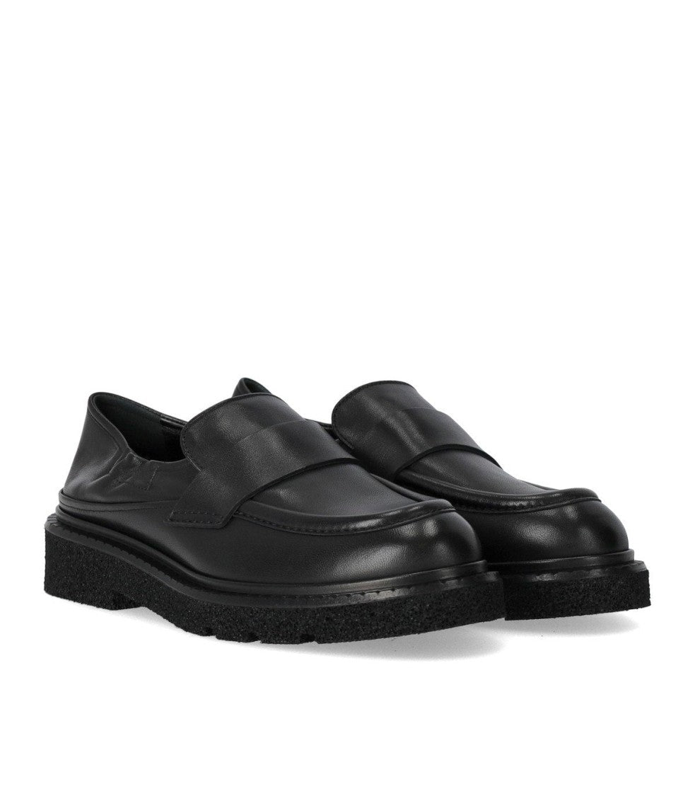Guglielmo Rotta Kingsley Nappa Nero Loafer