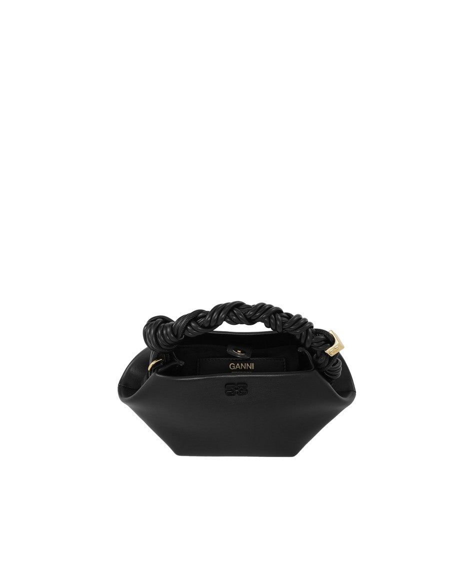 Ganni Mini Handbag Bou Bag Black