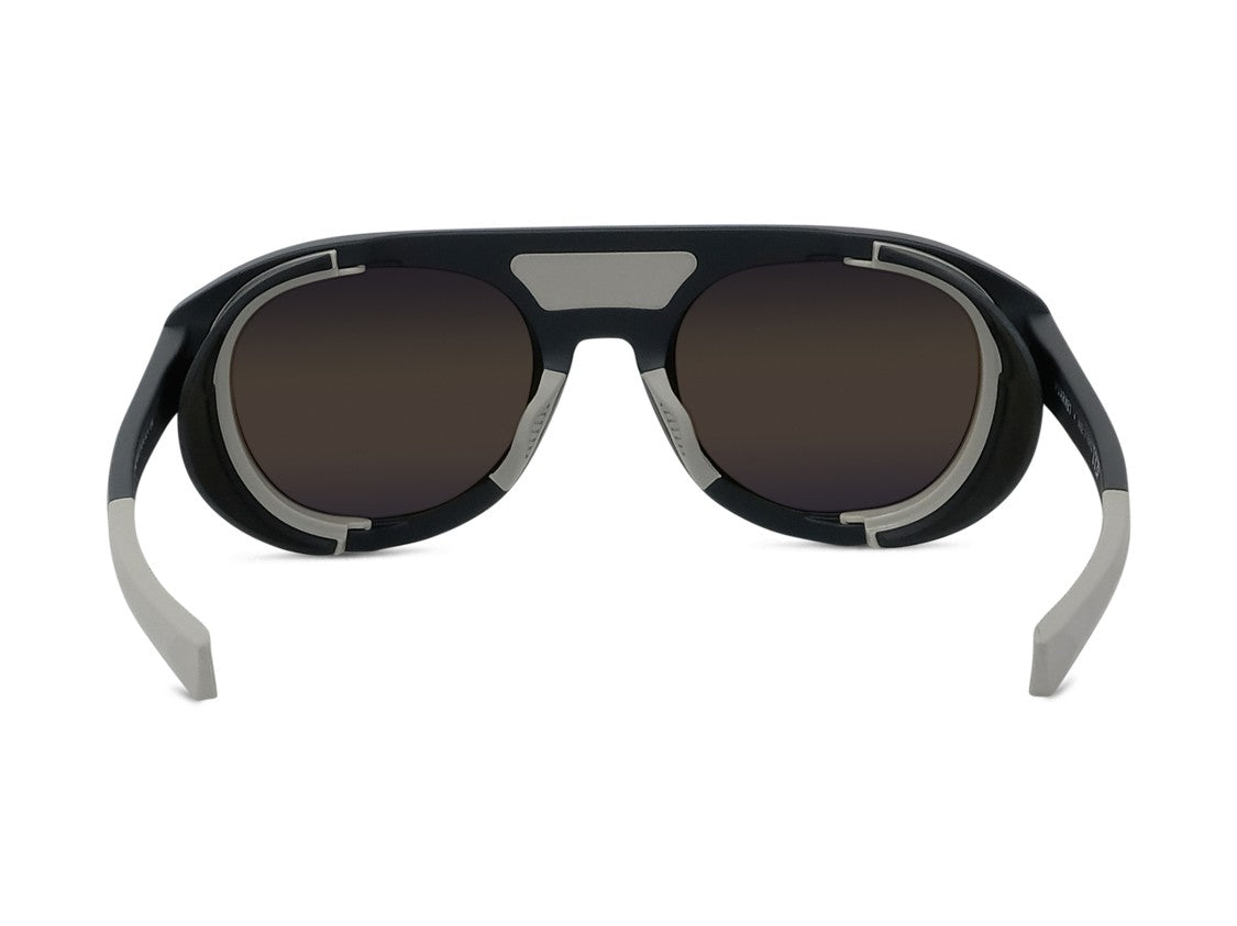 Vuarnet Vu40052u Black Oversized Aviator Sunglasses