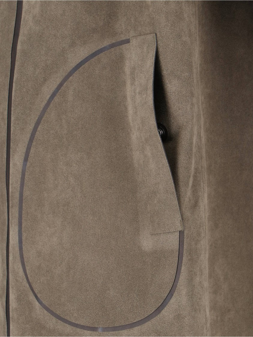 Massimo Osti Studio Structured Green Jacket With Minimalist Aesthetic