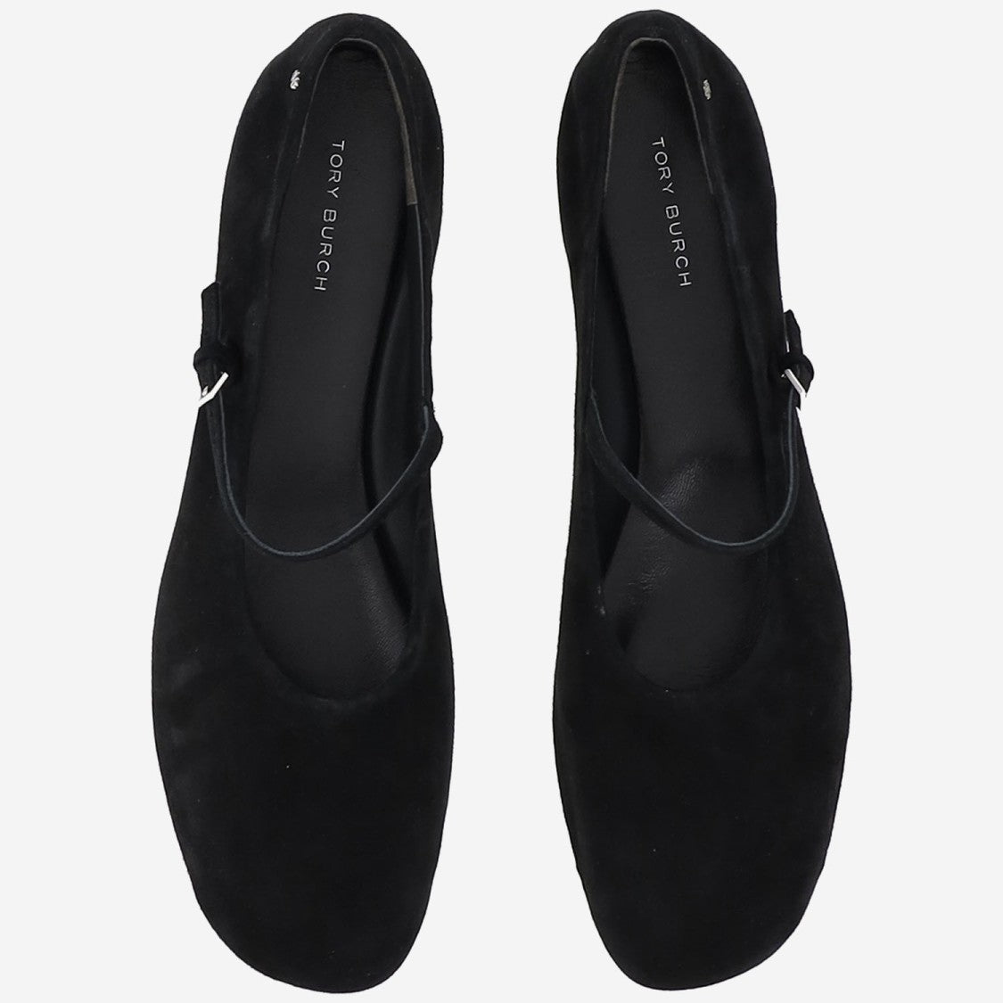 Tory Burch Leather Mary Jane Ballerinas