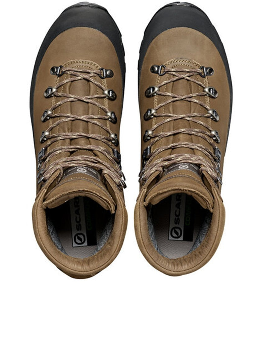 Scarpa Nubuck Leather Backpacking Boots With Gore-Tex Protection