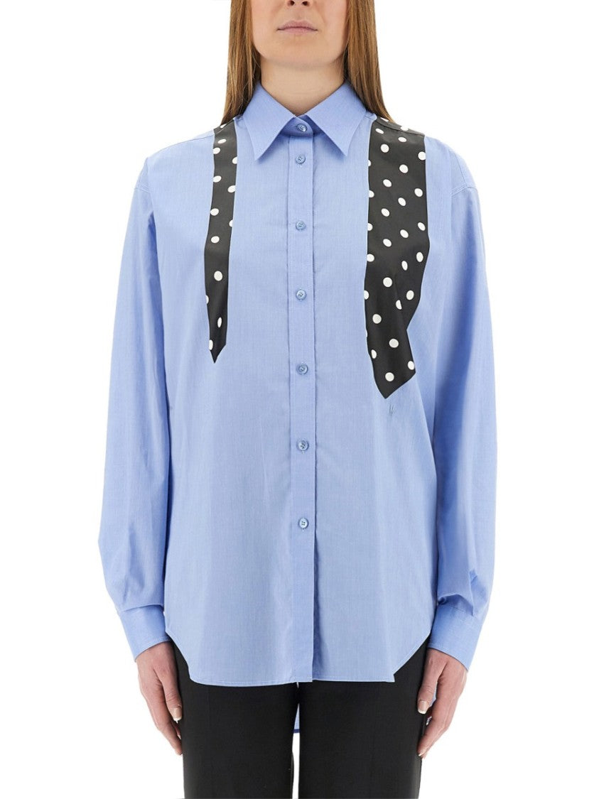 Moschino "Tie" Buttom-Up Shirt