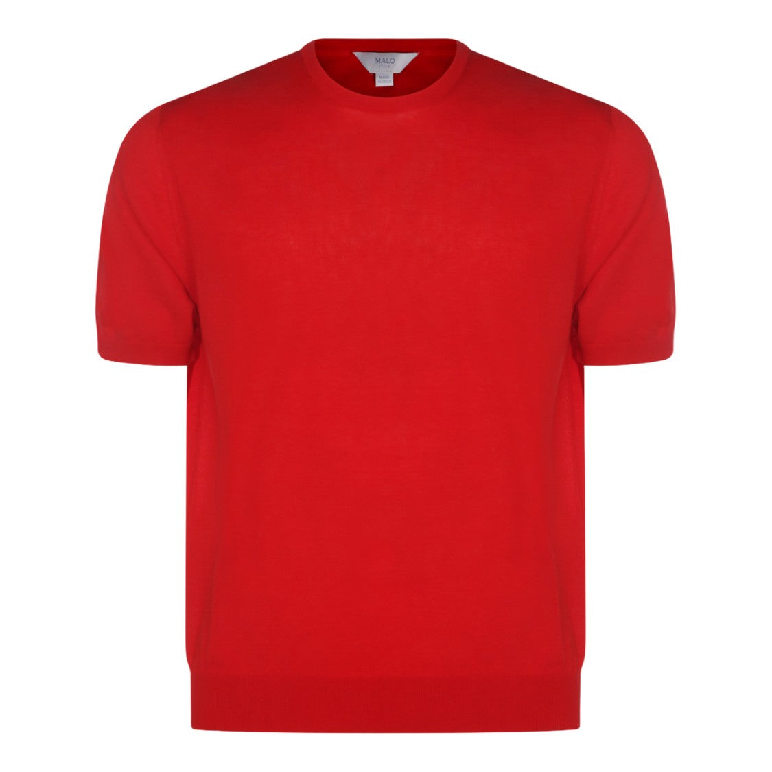 Malo Red T-Shirts With Classic Cuts