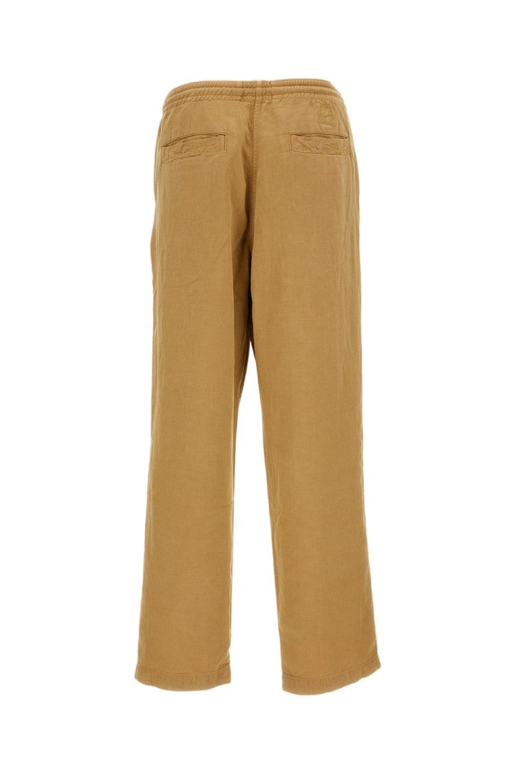Paul Smith Linen-Blend Drawstring Relaxed Pants
