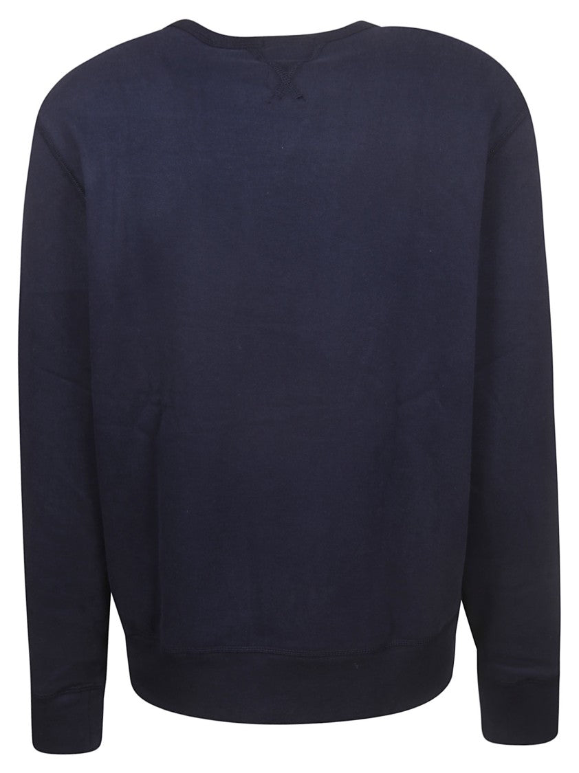 Polo Ralph Lauren Navy Blue Cotton Sweatshirt