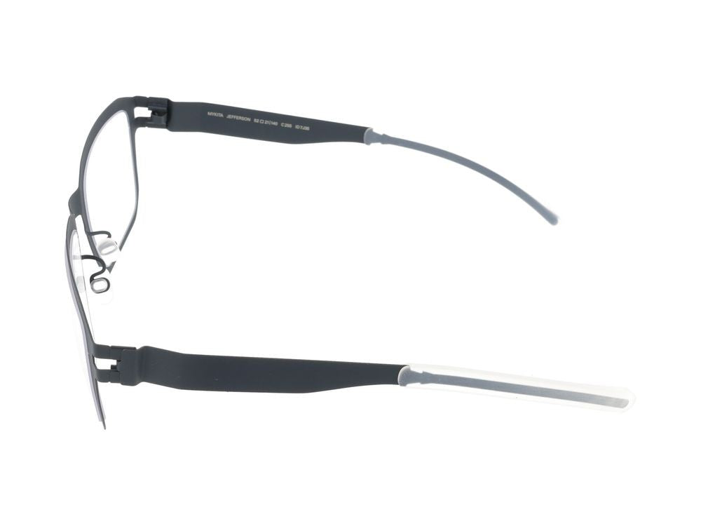Mykita Indigo Clear Modern Square Acetate-Titanium Optical Glasses