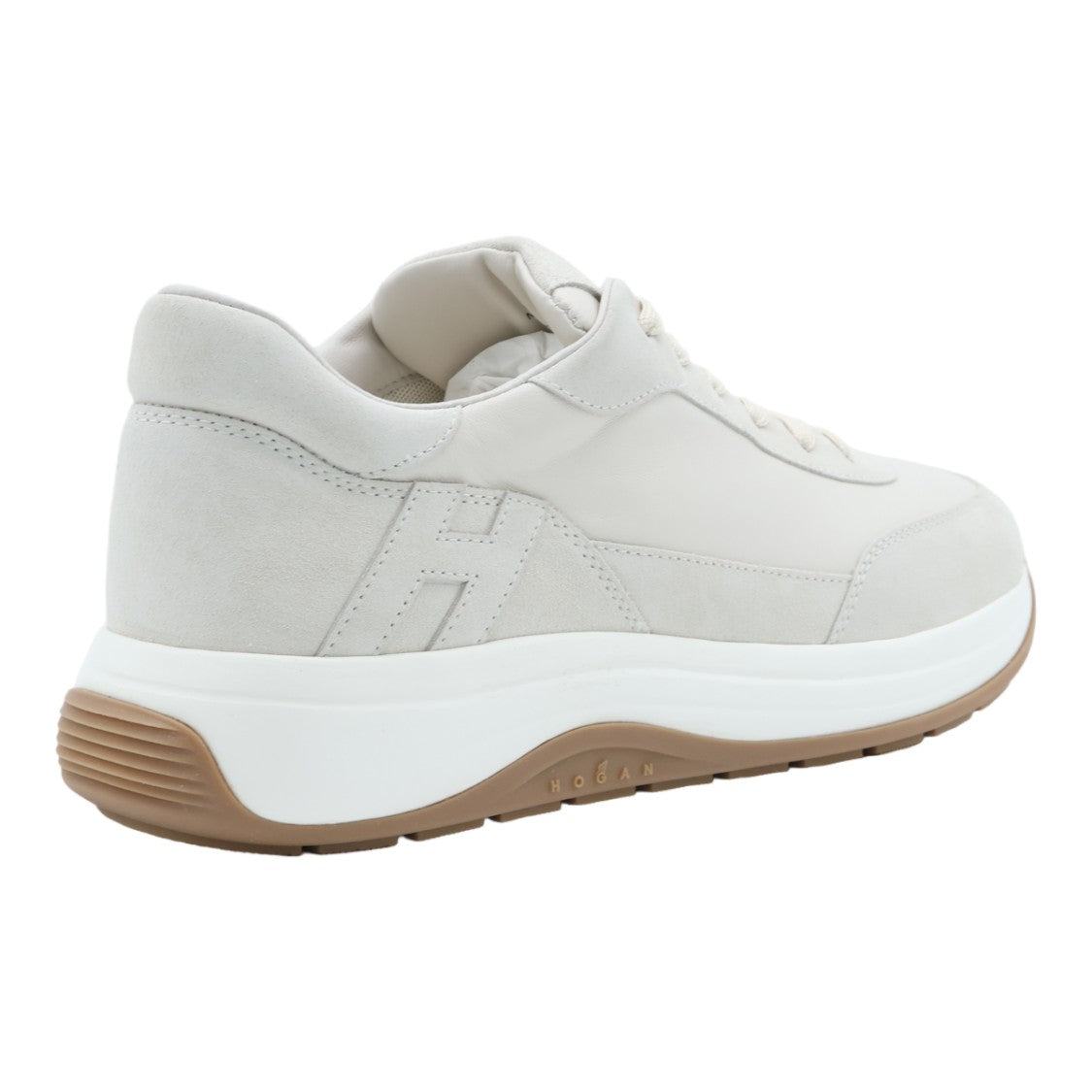 Hogan Minimalist Sneakers With Tonal Embossed Detail