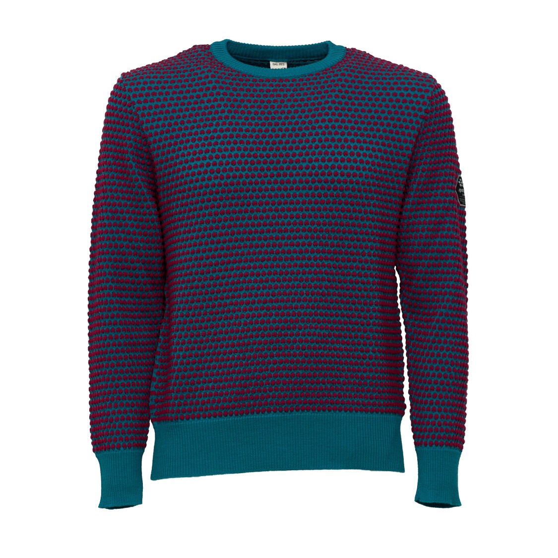 Grp Honeycomb Knit Long-Sleeve Sweater