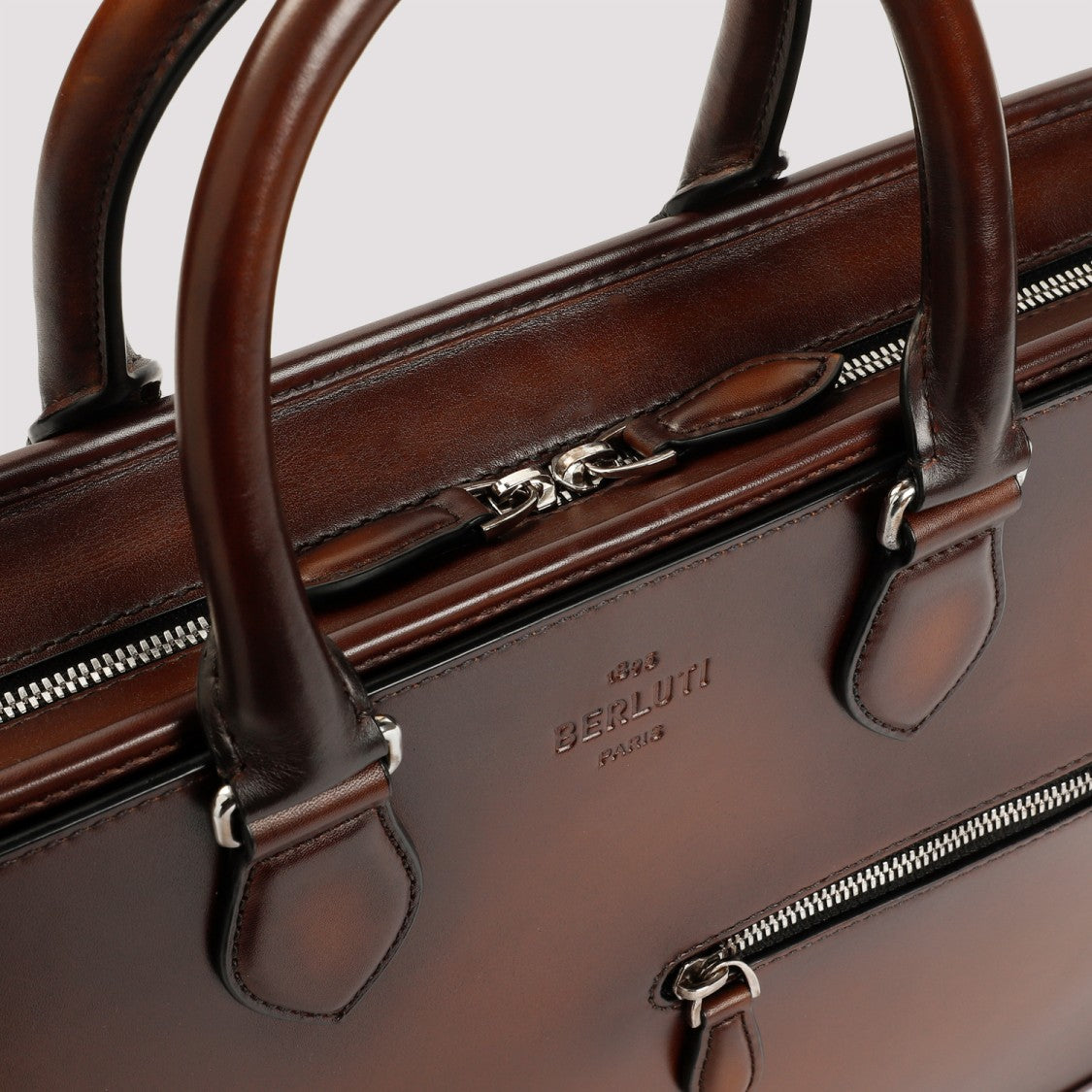 Berluti Venezia Leather Handbag