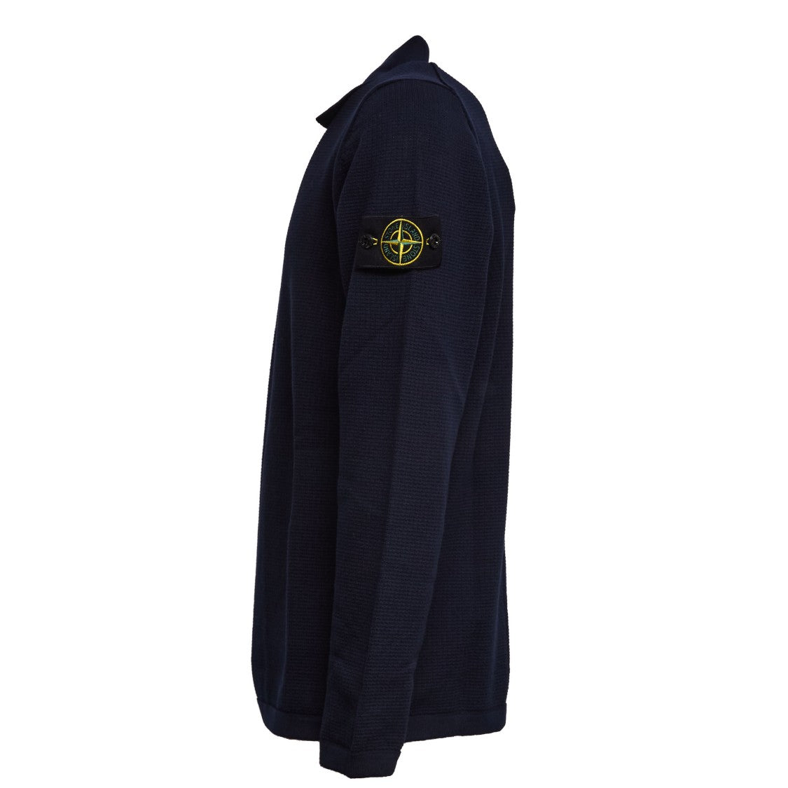 Stone Island Two Button Long Sleeve Regular Polo Shirt