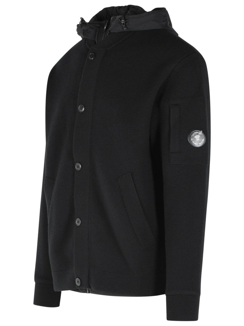 C.P. Company Reversible Black Wool Jacket
