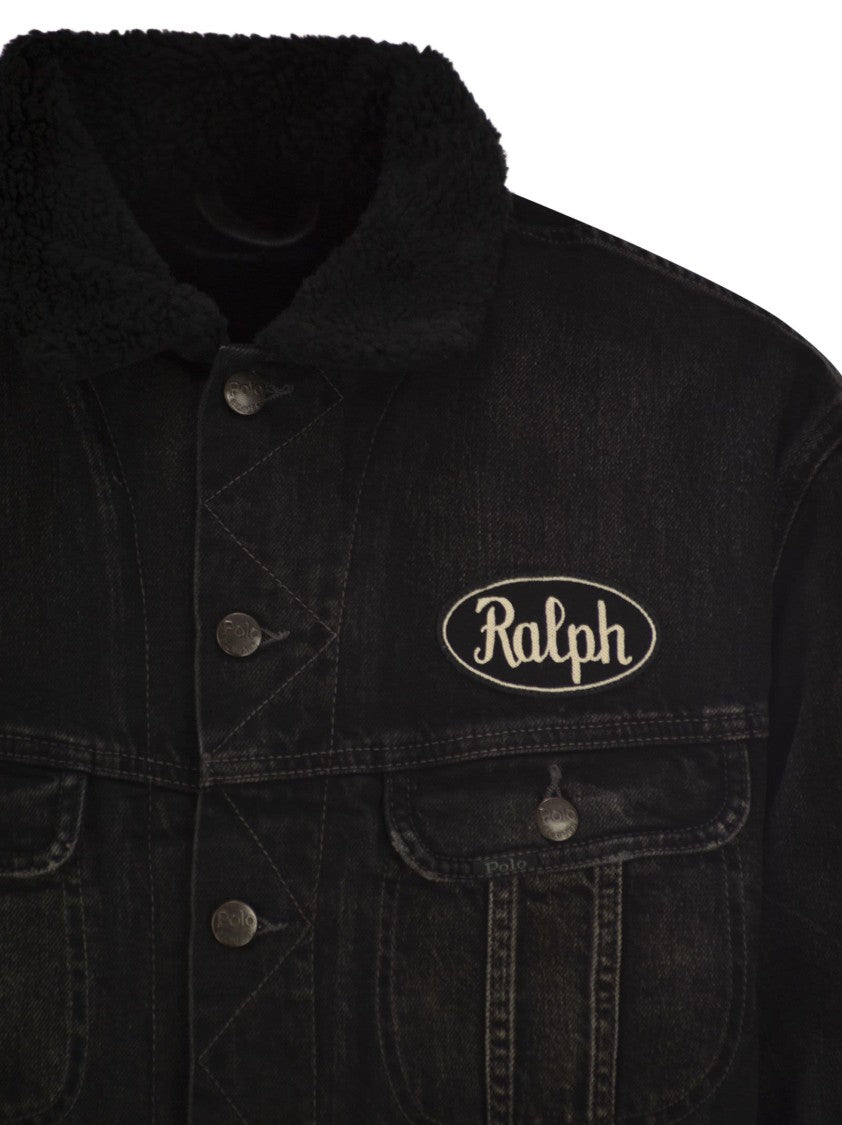 Polo Ralph Lauren Distressed Denim Trucker Jacket
