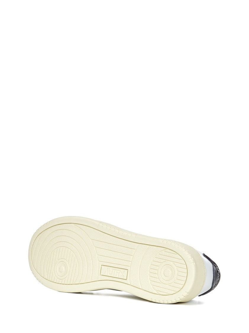 Autry White Leather Sneakers