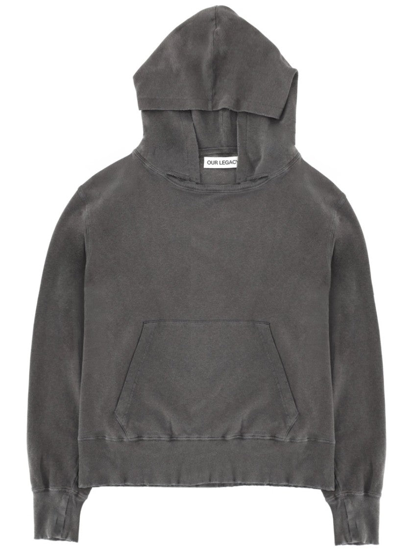 Our Legacy Neutrals Relic Faded Cotton-Linen Hoodie