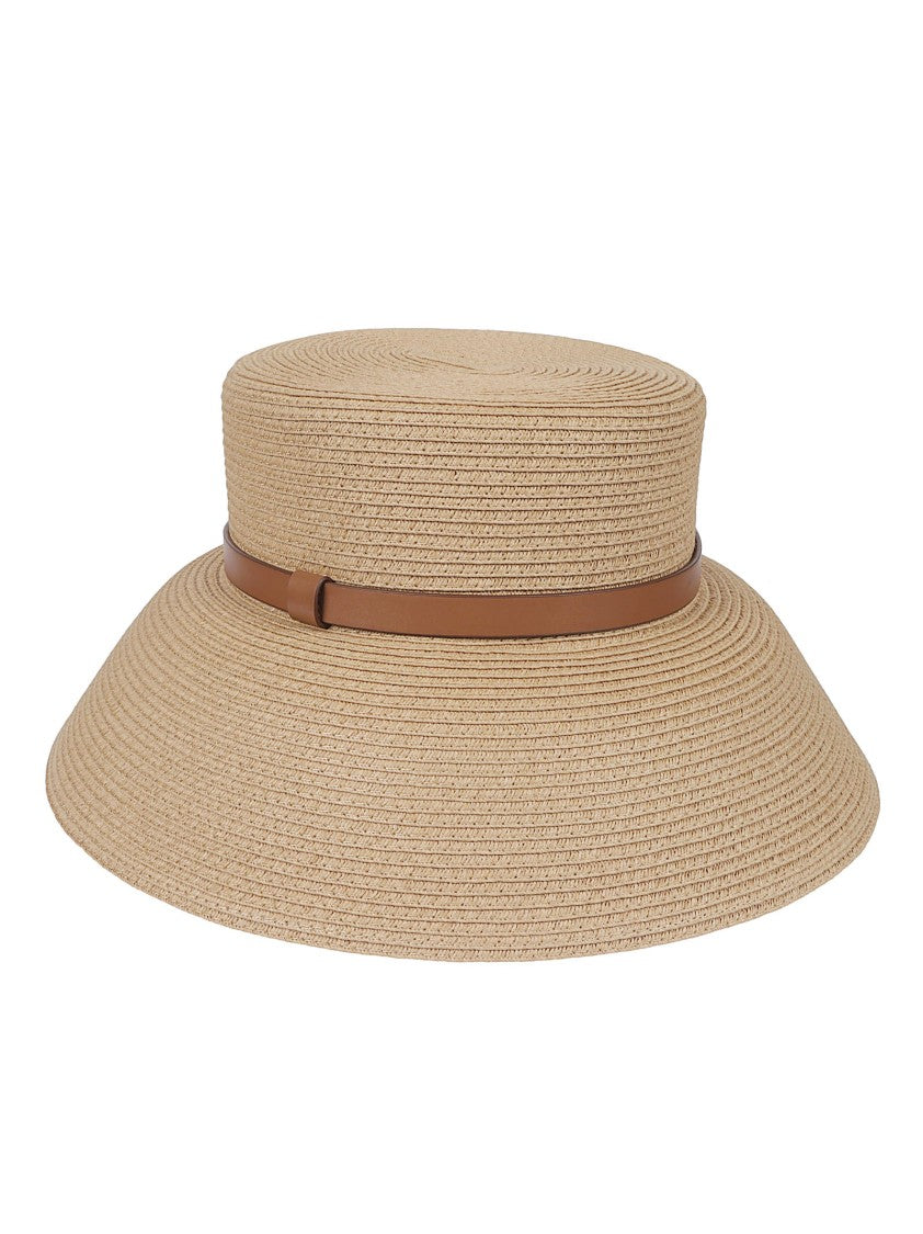 Max Mara Structured Wide-Brimmed Hat With Slim Band