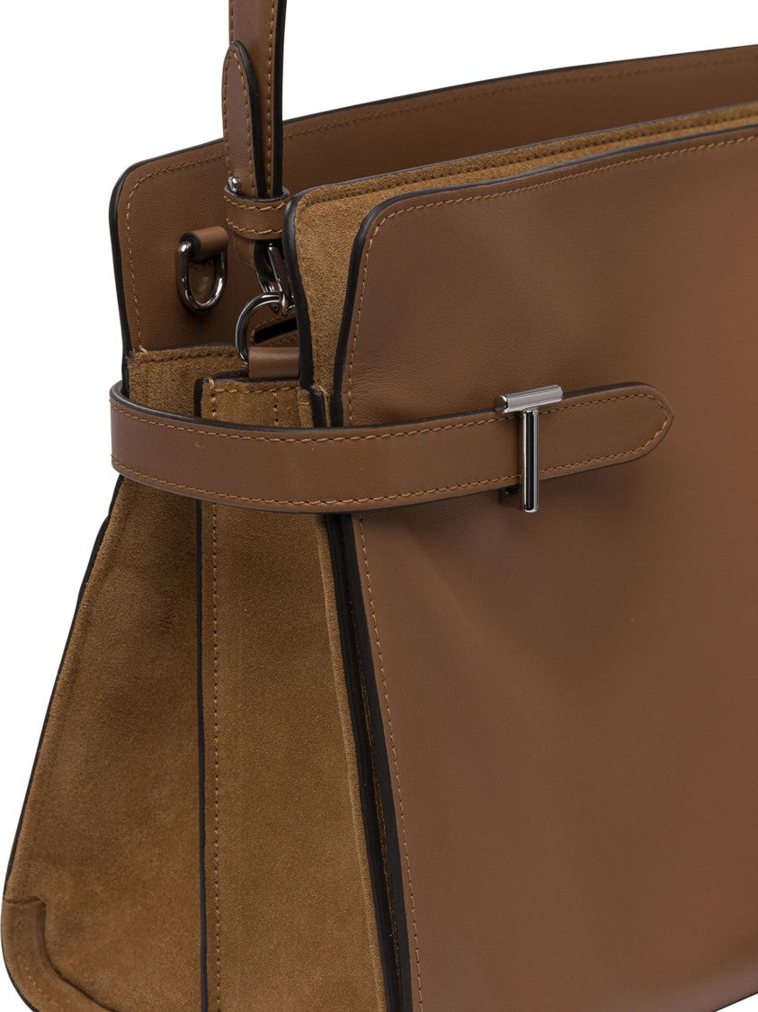 Le Tanneur Smooth Leather Shoulder Bag