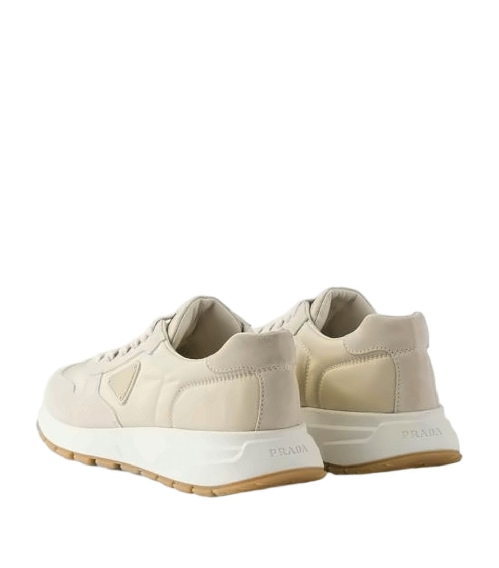 Prada Low-Top Sneakers With Suede