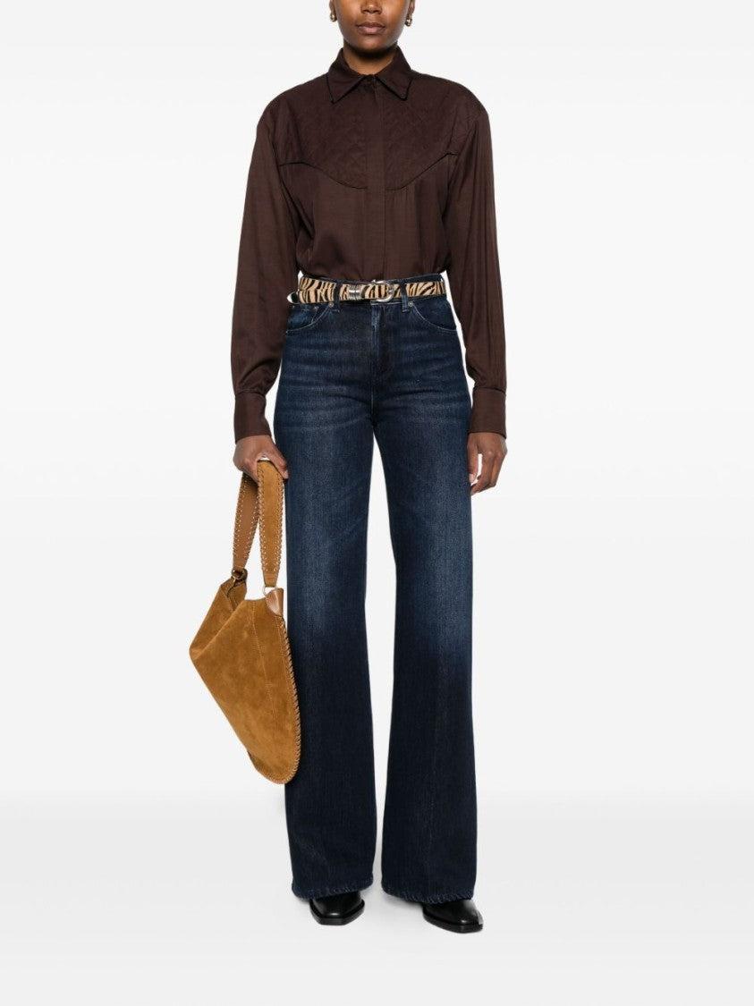 Dondup Straight-Leg Jeans With Mid-Rise Waist