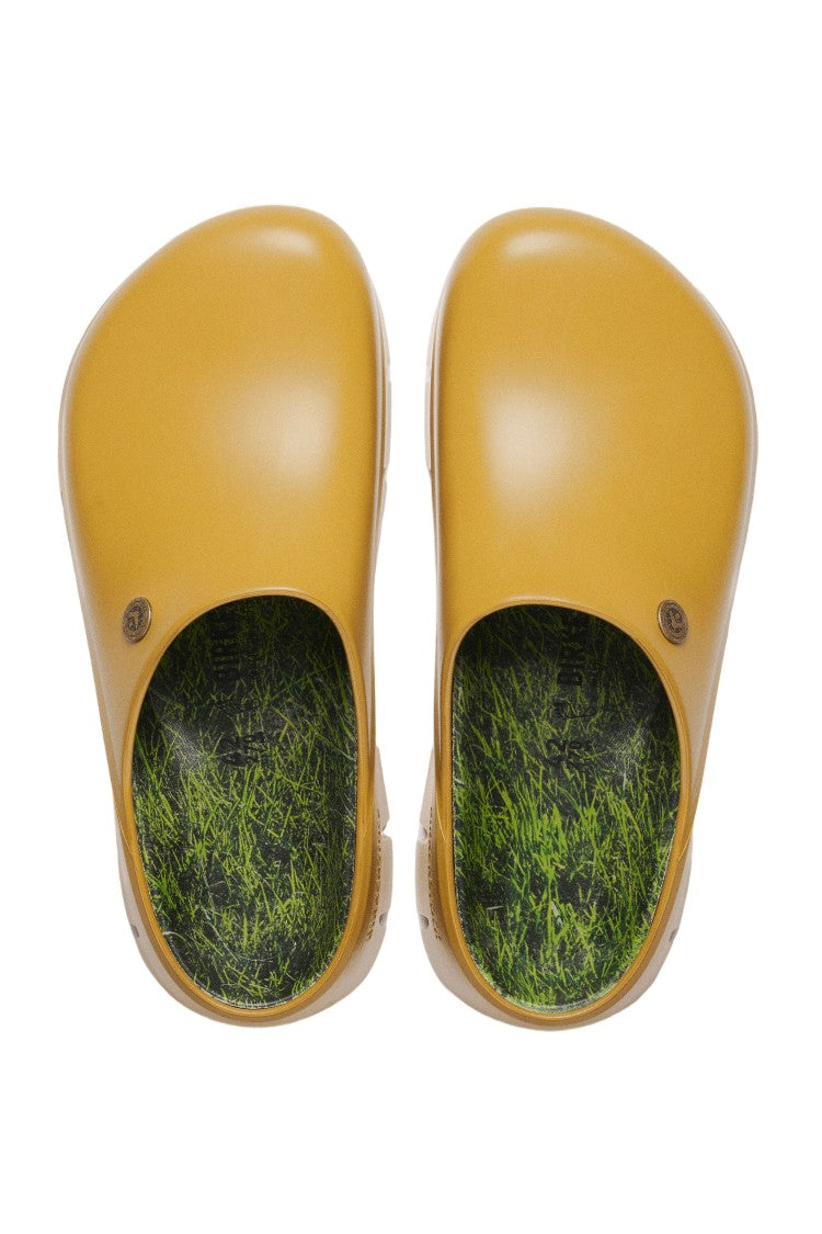 Birkenstock Water-Repellent Rubber Super Birki Sabots With Patterned Footbed