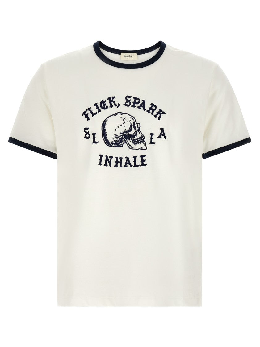Second/Layer Flick, Spark, Inhale Ringer T-Shirt