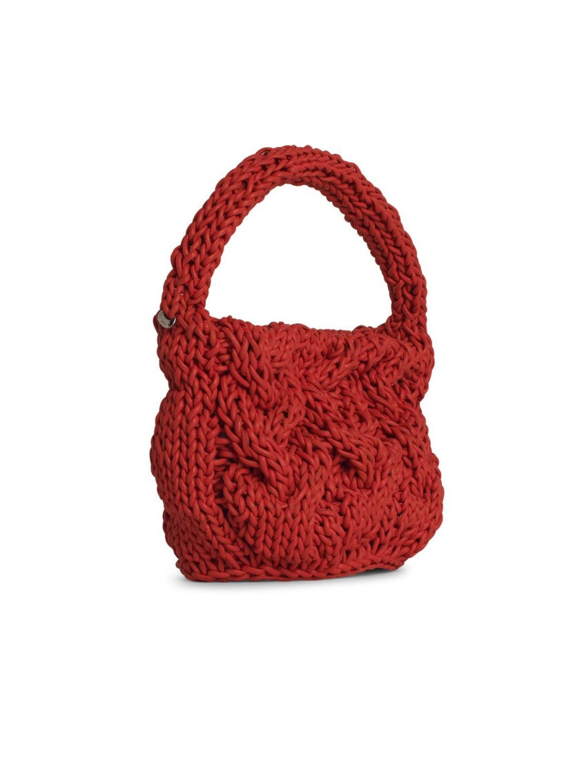J. W. Anderson Knit' Orange Leather Bag