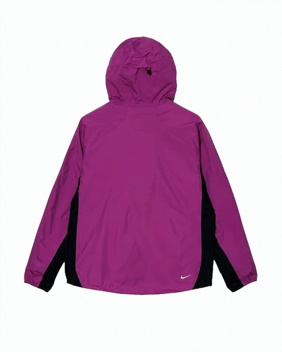 Nike Purple Jacket With Contrasting Black Panels