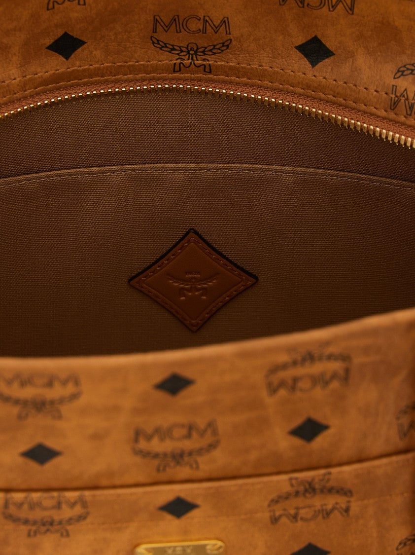 Mcm 'Aren School Tote' Shoulder Bag