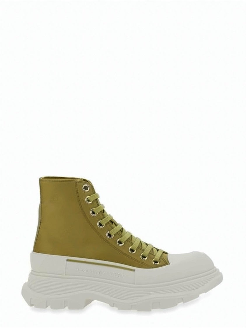 Alexander Mcqueen High-Top Sneakers With Sole