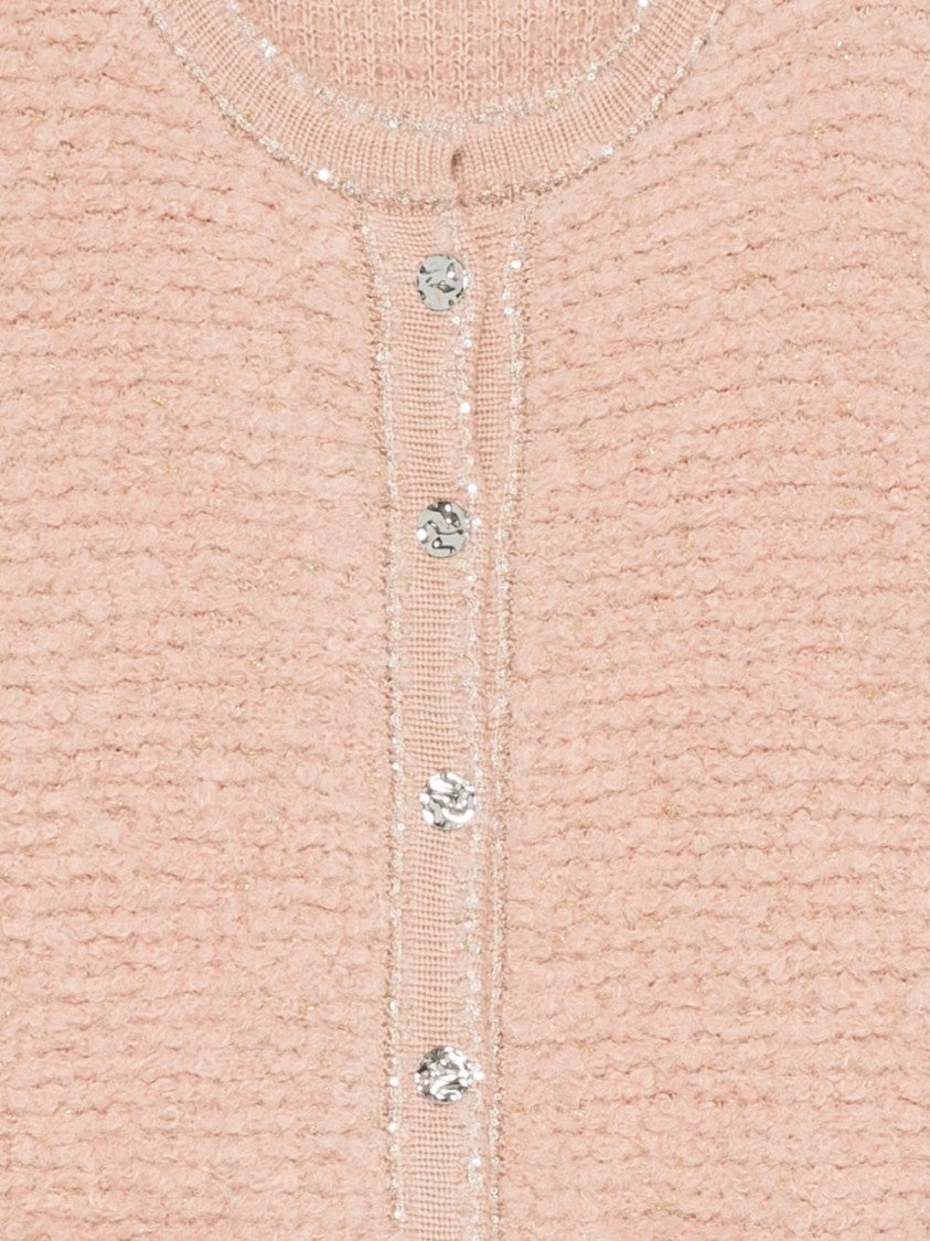 Dexterior Knitted Cardigan With Decorative Buttons