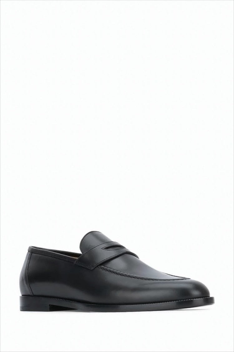 Loro Piana Penny Loafers In Smooth Calf Leather
