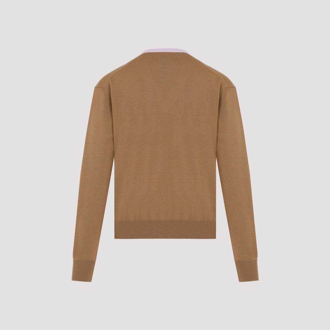 Jil Sander Brown Virgin Wool Pullover