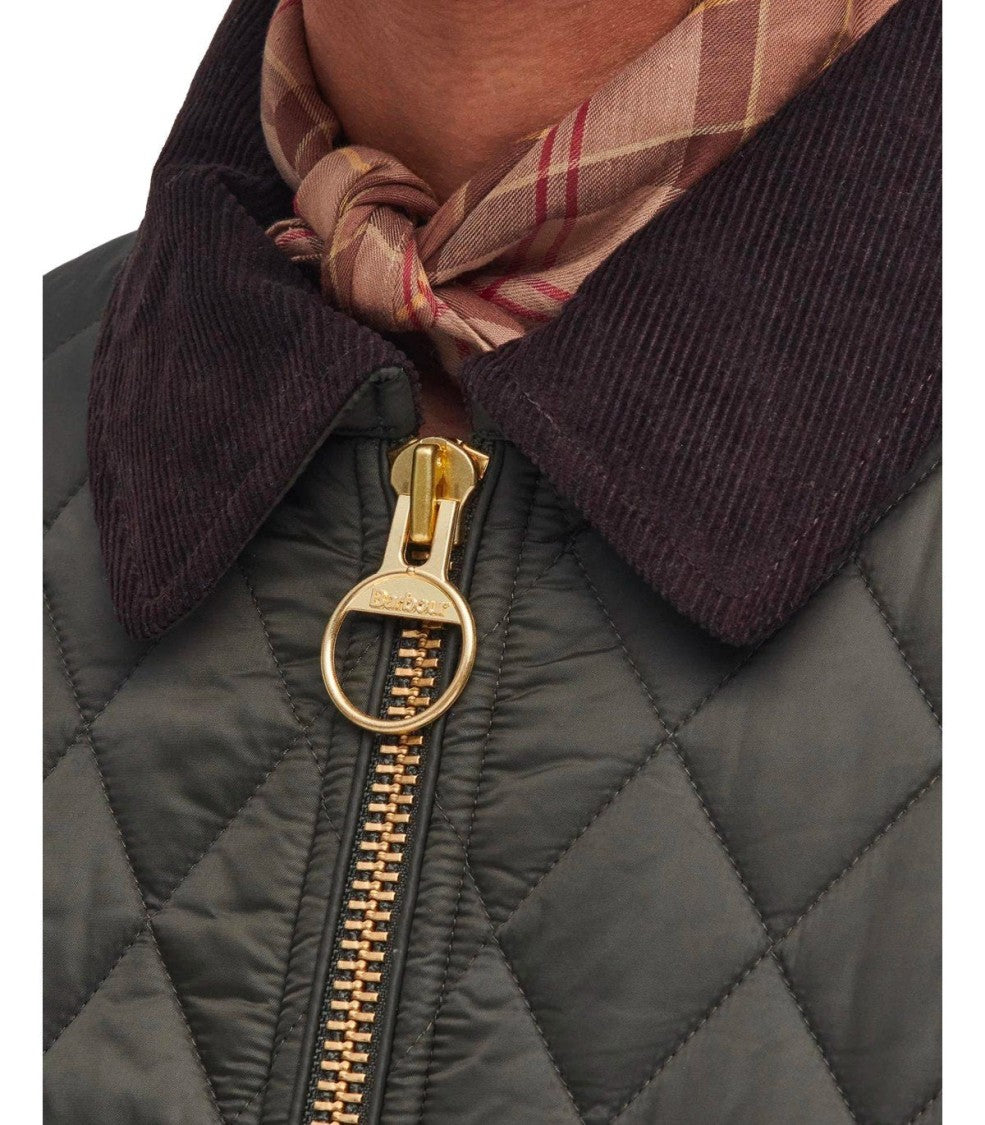 Barbour Beadnell Green Fitted Jacket