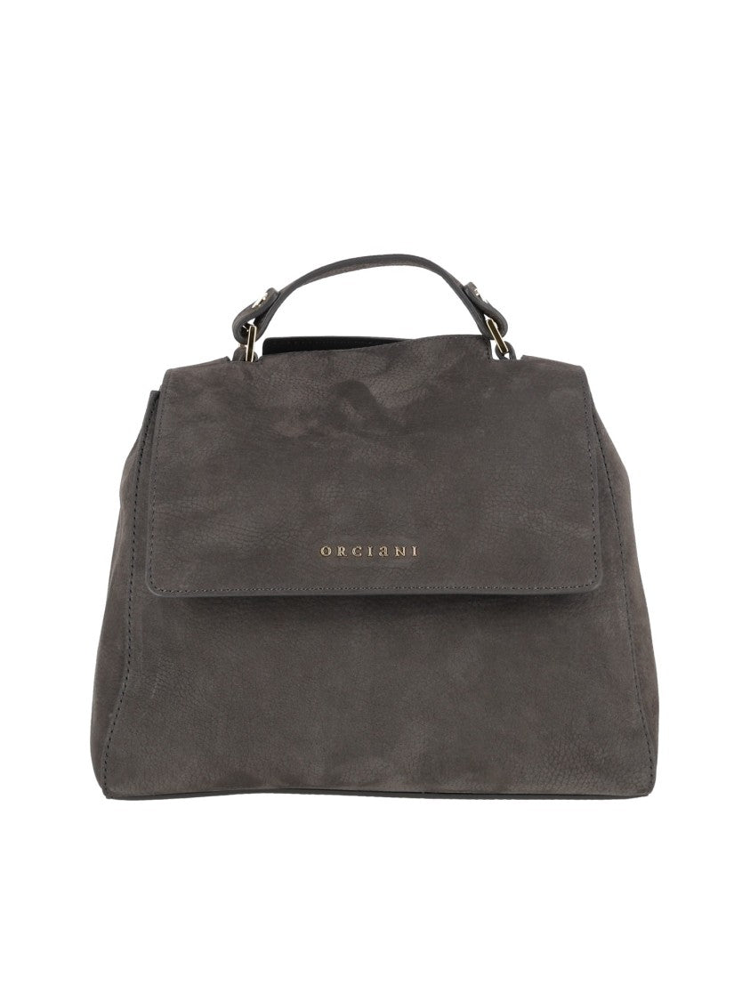 Claudio Orciani Sveva Nabucco Small Nubuck Leather Handbag
