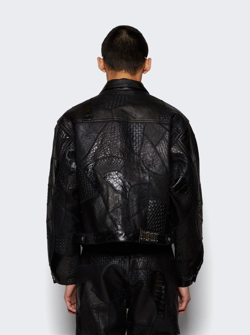 Earthling Vip Body Shop Leather Jacket Black