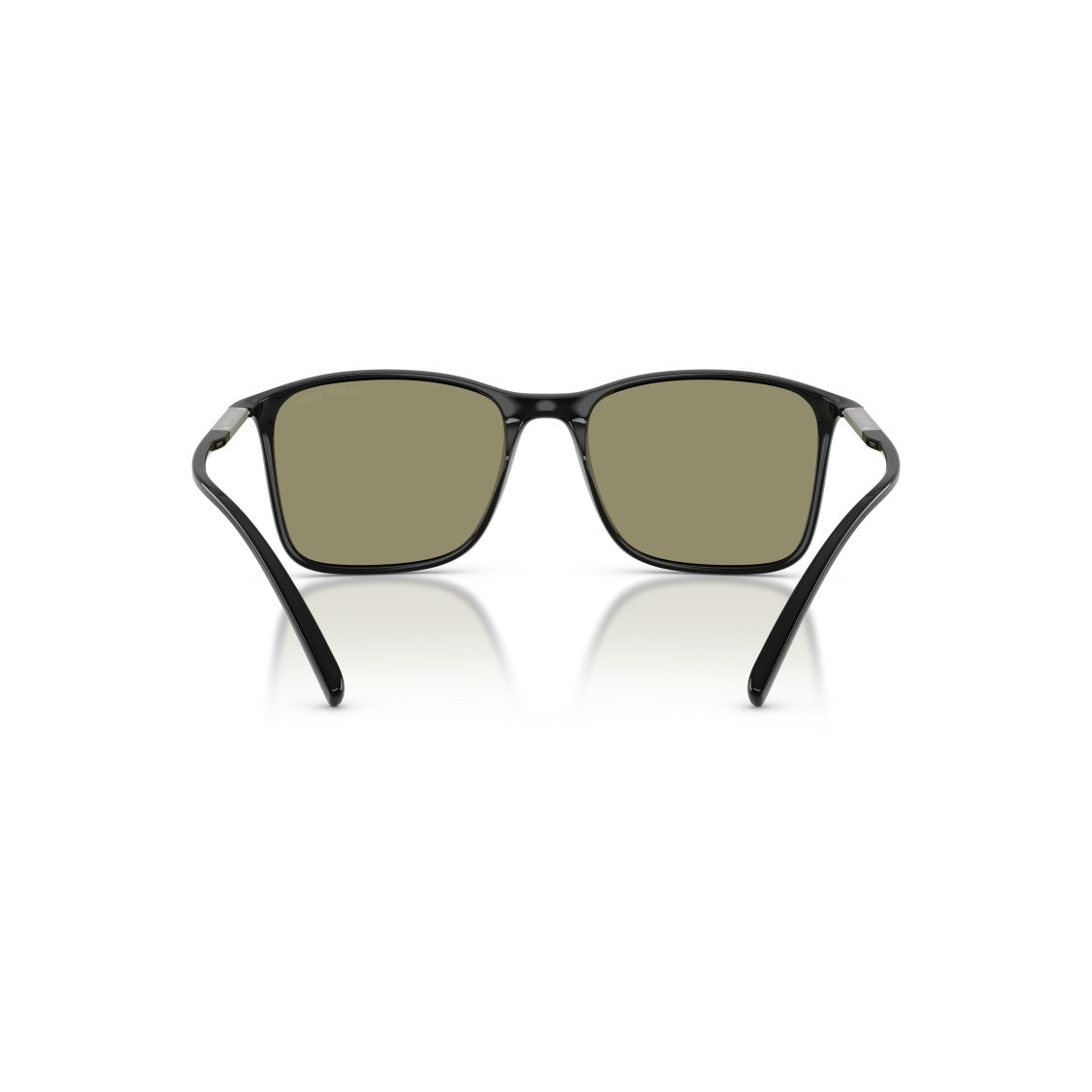 Giorgio Armani 0Ar8231u Rectangular Frame Sunglasses With Olive Green Lenses